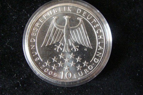 Euro silbermünze brd - 10,
