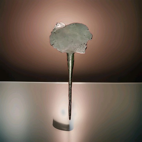 Grosse scheibennadel bronze - scheibennadel,