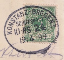 76258) Bodensee Schiffspost