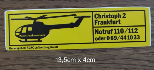 Aufkleber adac luftrettung - adac,