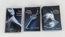 Fifty Shades of Grey Trilogie Teil 1-3 E.L. James Englische Ausgabe Bücher Set
