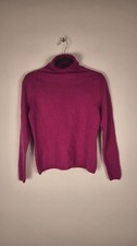 Rollkragenpullover 100% Kaschmir Pink