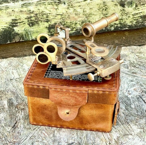 Vintage massiv messing maritim - massiv,