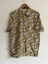 RARE! Versace Classic V2 Baroque Butterfly Print 90’s Vintage Silk Shirt