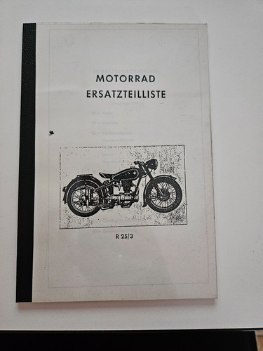 Ersatzteilliste bmw r25 - ersatzteilliste,