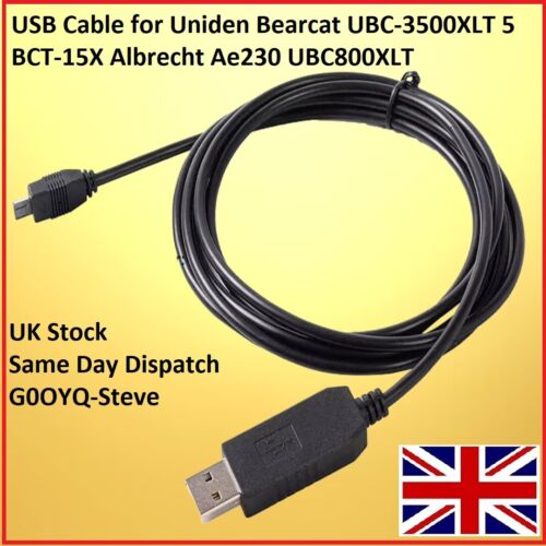 Usb kabel für uniden - uniden, bearcat