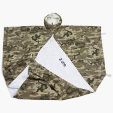 Türkische Armee Zeltbahn Poncho Tarn Baumwolle Zeltplane Braun Camo Dackelgarage