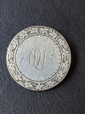 Liebesmedaille Brosche