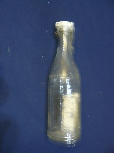 Eine sprudel flasche porzellan - eine,