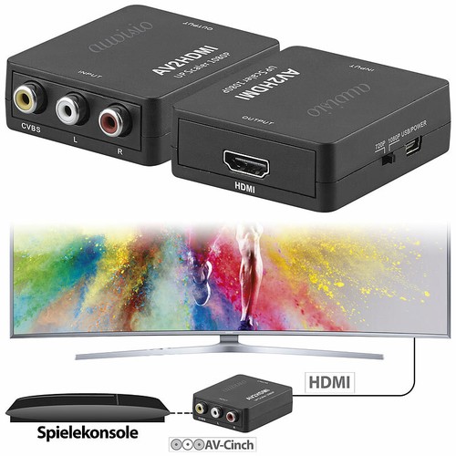 Auvisio adapter cinch auf - auvisio,