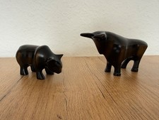 Bulle und Bär Börsensymbole