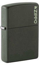 ZIPPO Green Matte Zippo Logo