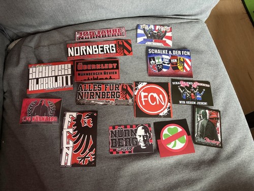 Nürnberg 14er sticker - fc,