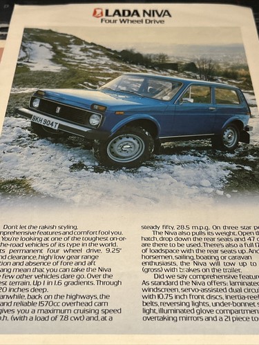 Lada niva allrad range auto - niva,