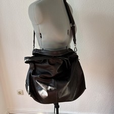 Furla Ledertasche Braun Groß Elisabeth Beuteltasche Boho