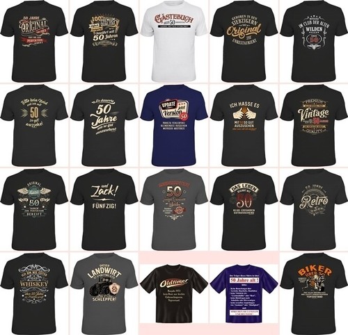 Geburtstag herren shirt - 50.geburtstag,
