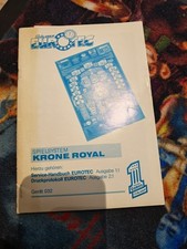 Geldspielautomat Spielautomat Handbuch Bally Krone Royal 