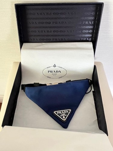 Prada nylon hundeschal navy - prada, re-nylon