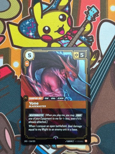 Yone blademaster rare promo - rare,