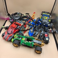 LEGO Konvolut 9 Fahrzeuge Marvel DC Ninjago City Unvollständig (AF7759)