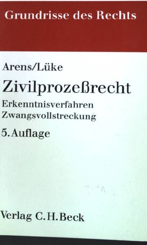 Zivilprozessrecht - ,
