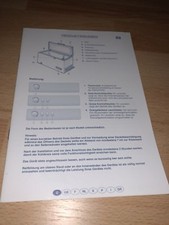 Bauknecht Bedienungsanleitung Tiefkühl Gefriertruhe Gefrierschrank 501910042017