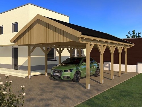 Carport satteldach 500x800cm - satteldach,