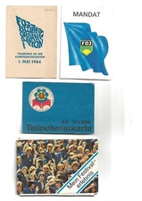 DDR 6x Dokumente Ausweis