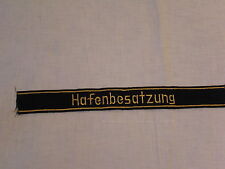 ÄRMELBAND HAFENBESATZUNG