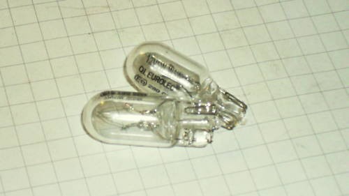 12v 3w glassockellampe - ,
