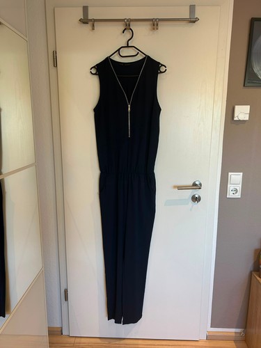 Jumpsuit ärmellos dunkelblau