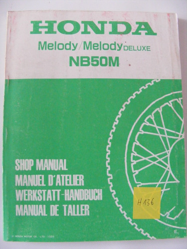 Honda melody nd50 roller - honda, m