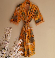 Indisch Orange Braut Kimono