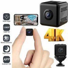 Mini IP Kamera 1080P Wireless WLAN 4K WiFi Camera Überwachungkamera Nachtsicht