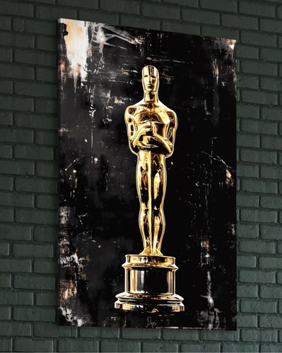 Leinwand bild film statue - leinwand,