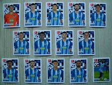 alle 14 Spielerbilder/Sticker Hertha BSC Topps Bundesliga Saison 2018/19
