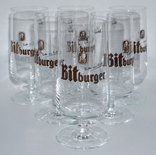 Bitburger Bierpokal Bier Glas