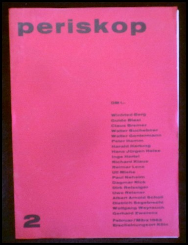 Periskop - (jan./, 1962)