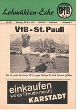 Fussball-Programmheft   68/69    RL   VfB Lübeck - FC St. Pauli