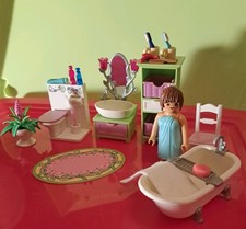 PLAYMOBIL® 5307 Dollhouse Badezimmer Bad Haus Möblierung Möbel Figur Toilette