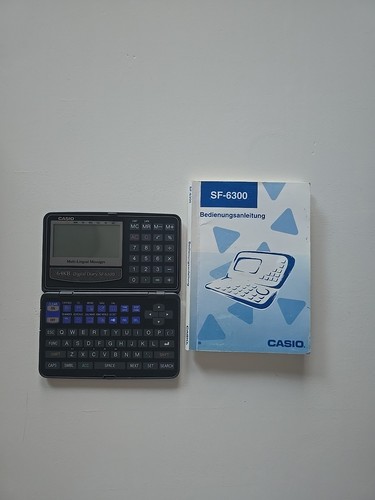Casio 64kb digital diary - casio,