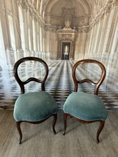 SET 2x ANTIKER  STUHL UM 1900