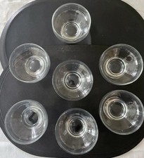 7 x Eisbecher Eisschalen Dessertschalen Glas 