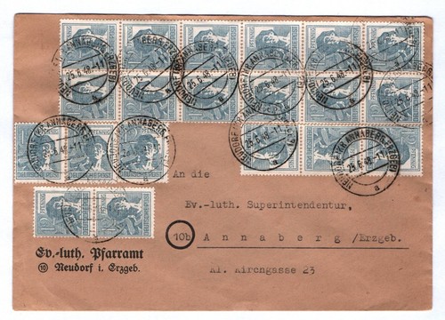 Brief 1948 pfarramt neudorf - 1948,