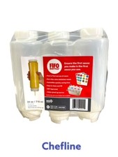 3er Set klare Squeeze Sauce Flasche/Spender, Mayo/Ketchup/Senf, 16oz,20oz, 24oz