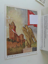 PK Reichsparteitag Nürnberg  Burg,Adler,Fahne,Bäume  nicht gel.