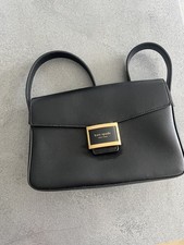 Kate Spade Damen Umhängetasche Leder schwarz 