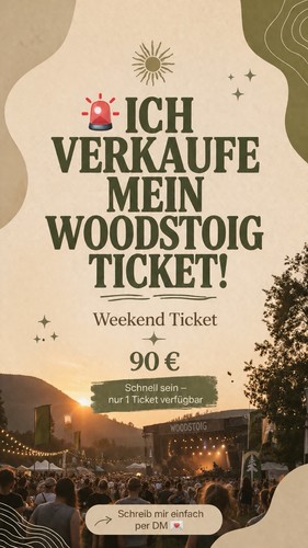 Woodstoig weekend ticket - woodstoig,