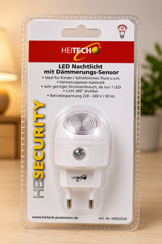 Heisecurity led nachtlicht mit - heisecurity,