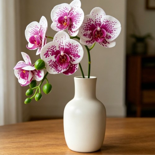 Kunststoff orchideenstrauß - kunststoff,